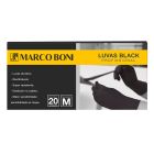 Kit Com 20 Luvas Black Profissional Marco Boni Latex Preta M 1454