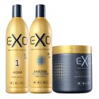 Kit Exo Hair Nanotron Total Repair Reconstrução (3 produtos)