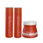 Probelle Force Ultra p/ Ressecados c/ Frizz - Kit 3 Produtos