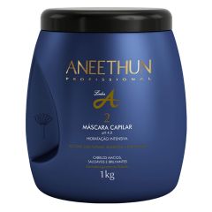 Aneethun Linha A Máscara Capilar Silicone e Queratina - 1Kg