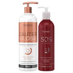 Borabella Cauter Gloss Espelhamento - 500ml + SOS Extreme