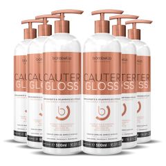 Borabella Cauter Gloss Espelhamento e Blindagem Kit 6x500ml