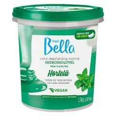 Depil Bella Cera Depilatória Morna Hidrossolúvel Hortelã - 1300g