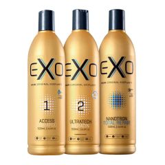 Exo Hair Exoplastia Progressiva Kit 3 x 500ml Nanotron 