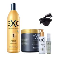 Exo Hair Kit Reconstrução Hidratação Nanotrônica (4 Produtos)