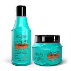 Forever Liss Cachos Perfeitos Kit Shampoo e Mascara 250g