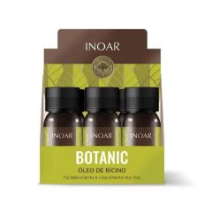 Inoar Botanic Óleo de Rícino Crescimento Capilar Kit 6x30ml