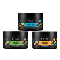 Inoar Doctor Cronograma Capilar Kit - 3 x 250g (Nova Embalagem)