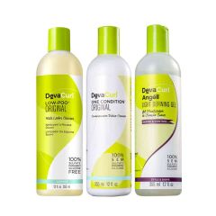 Deva Curl Cachos Definidos Kit 3x 355ml