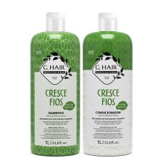 Ghair Cresce Fios Kit Shampoo e Condicionador 2x1Litro