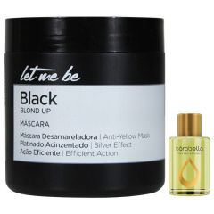 Let Me Be Máscara Black Blond Expert Matizadora 500g