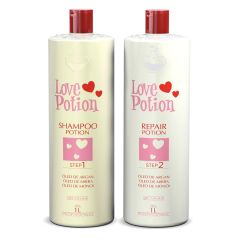 Progressiva Love Potion Escova Argan Mirra Ojon - Kit 2x1L