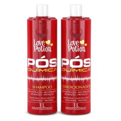 Love Potion Kit Pós Química Reparação E Proteção 2x1Litro