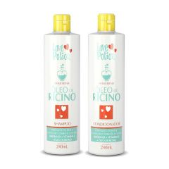 Love Potion Óleo de Rícino Kit Shampoo e Condicionador 2x240ml