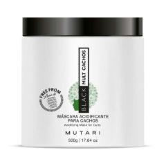 Mutari Black Multi Cachos Máscara Capilar Acidificante - 500g