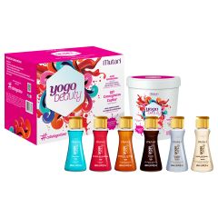 Mutari Yogo Beauty Kit Cronograma Capilar Máscara + 6 Caldas