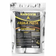 Nanovin A Argila Preta Com Colágeno - 500g