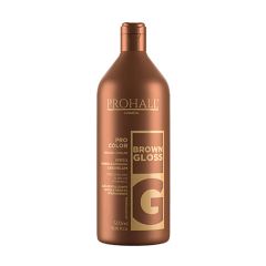 Prohall Brown Gloss Máscara Matizadora Morena Iluminada 500ml