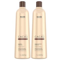 Richée Cacau Power Nutri Kit Shampoo e Condicionador - 2x1Litro