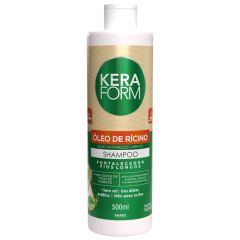 Skafe Keraform Shampoo Óleo de Rícino Fortalecedor - 500ml