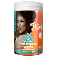 Soul Power Creme para Pentear Sol, Mar e Piscina - 800g