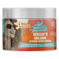 Soul Power Máscara Sol, Mar e Piscina Soulshine - 400g