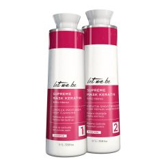 Let Me Be Redutor de Volume Supreme Mask Keratin Kit 2x1L