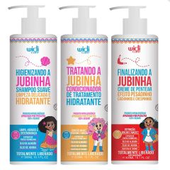 Widi Care Jubinha Efeito Pesadinho Kit (3 Produtos)