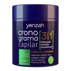 Yenzah Cronograma Capilar 3 em 1 Cabelos Cacheados 480g