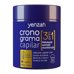 Yenzah Cronograma Capilar 3 em 1 Máscara Capilar 480g