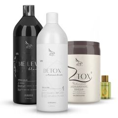 Kit Progressiva Zap Me Leva Profissional + Ztox Redutor 1Kg